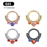 G23 Titanium Surgical Metal Tragus Earring Septum Piercing