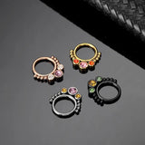 G23 Titanium Surgical Metal Tragus Earring Septum Piercing