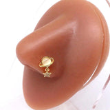 Star Stainless Steel Nose Stud Dangle Ring Jewelry Women