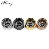 Stainless Steel Snake Ear Tunnel Plugs Flesh Expander Gauges Earrings
