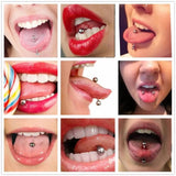 1PC G23 Titanium CZ Nipple Shield Barbell Rings Opal Tongue Rin