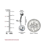 Professional Body Piercing Kit Crystal Belly Nose Ear Tongue Piercing Tool