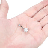 G23 Titanium Internally Threaded Belly Piercing Navel Rings Sexy Body Jewelry