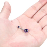 G23 Titanium Internally Threaded Belly Piercing Navel Rings Sexy Body Jewelry