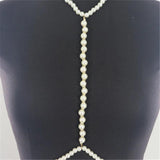 Pearl Halterneck Body Chain for Women