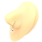 Cherry Nose Cuff Dangling Pendant Nose Ring Women Piercing Jewelry