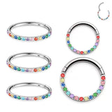G23 Titanium Nose Ring Small Nasal Septum Cartilage Hoop Earring Piercing