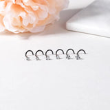 Bohemia Halloween Style Nose Chain Stainless Steel Nostril Studs