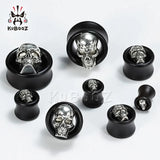 kUBOOZ Wooden Ear Plug Flesh Tunnels Body Piercing Jewelry
