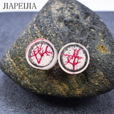 Red Coral Luminous Ear Tunnel Gauges Ear Stretcher Plug Earring 6-30mm