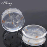 Dandelion Acrylic Ear Plug Gauge Flesh Tunnel Piercing
