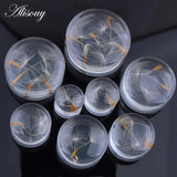 Dandelion Acrylic Ear Plug Gauge Flesh Tunnel Piercing