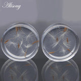 Dandelion Acrylic Ear Plug Gauge Flesh Tunnel Piercing