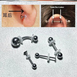 Silicone Discs for Nose Ear Cartilage Rings Healing