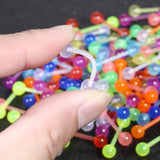 100pcs Assorted Tongue Stud Cartilage Ear Bone Studs