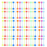 100pcs Assorted Tongue Stud Cartilage Ear Bone Studs