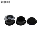 Leosoxs 2pcs Acrylic Ear Tunnel Earplugs, 4mm-25mm Piercing Jewelry