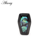 Stainless Steel Enamel Coffin Ear Tunnels Plugs Expander