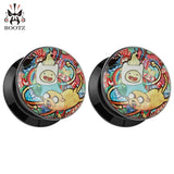 2PCS Acrylic Ear Piercing Tunnels Plugs Gauges Earrings 6-30mm Unisex