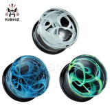 Grainy Stone Ear Gagues Stretchers Flesh Body Jewelry Earring Expanders