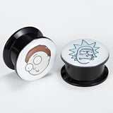 Acrylic Ear Plugs Tunnels Expander Logo Gauges Earrings