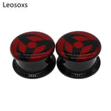 Leosoxs 2pcs Acrylic Double Horn Ear Expanding Tunnel Earplugs