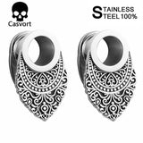 2pcs Arrival Ear Plug Tunnel Body Piercing Jewelry Gauges Expander