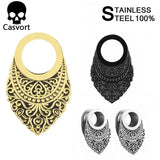 2pcs Arrival Ear Plug Tunnel Body Piercing Jewelry Gauges Expander