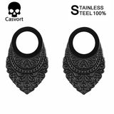 2pcs Arrival Ear Plug Tunnel Body Piercing Jewelry Gauges Expander
