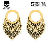 2pcs Arrival Ear Plug Tunnel Body Piercing Jewelry Gauges Expander