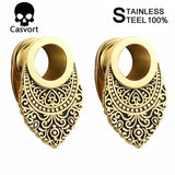 2pcs Arrival Ear Plug Tunnel Body Piercing Jewelry Gauges Expander