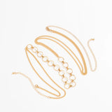 Neo Gothic Body Chain Jewelry Accessories Steampunk Aluminum Metal Chain