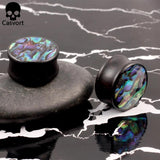 2PCS Sandalwood Ear Expansion Earrings Strechers Body Jewlery
