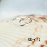 20ps Silver Ball Nose Ring & Nose Nail Piercing Jewelry