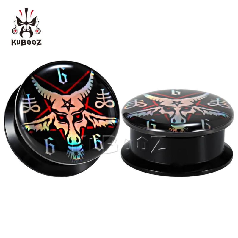 Acrylic Ear Piercing Ring Expanders Gauges Plugs