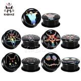 Acrylic Ear Piercing Ring Expanders Gauges Plugs