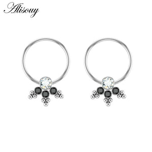 2pcs Zircon Nipple Ring Piercing Barbell Shield Bar Rings Surgical Steel