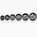 Pair Stainless Steel Ear Gauges Tunnels Piercing Expander Tunnel Body Jewelry