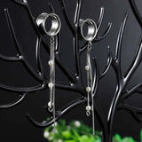 Stainless Steel Ear Tassel Pendant Tunnels Plugs Earring