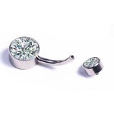 G23 Titanium Internally Thread Navel Piercing