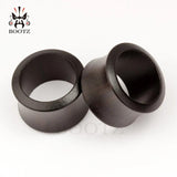 2 PCS Wood Ear Plugs Tunnels Stretcher Piercing Gauges Earrings