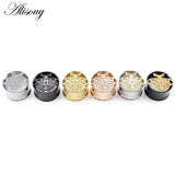 2pcs Stainless Steel Butterfly Ear Tunnels Plugs Expanders Gauge