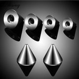 100pcs Stainless Steel Screw Balls Spike for Body Jewelry