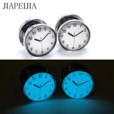 Clock Pattern Stainless Steel Ear Gauges Tunnel and Plug Ear Stretcher