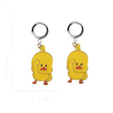 Chick Bear Cartoon Ear Tunnels Plugs Earrings Gauge Stainless Steel