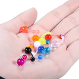 100Pcs Acrylic Belly Button Rings Colorful Belly Piercing Kits Sexy Jewelry