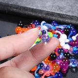 100Pcs Acrylic Belly Button Rings Colorful Belly Piercing Kits Sexy Jewelry