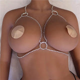 Bohemian Beach Sexy Rhinestone Body Chain Necklace