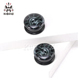 Acrylic Skeleton Ear Plugs Earring Piercing Tunnels Gauges 6-30mm 2PCS