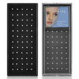 60pcs 316L Nose Rings & Studs Mix Colors Rhinestone Body